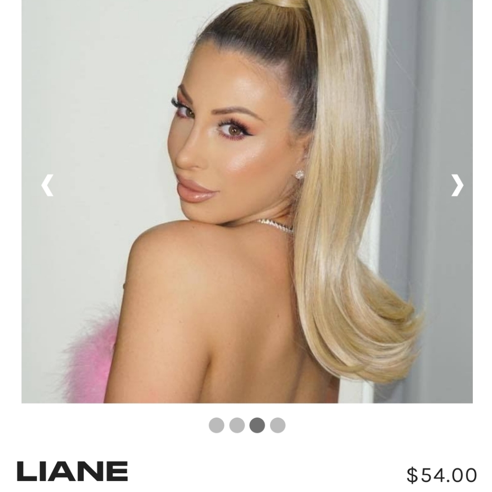 INH Champagne Blonde Pony
